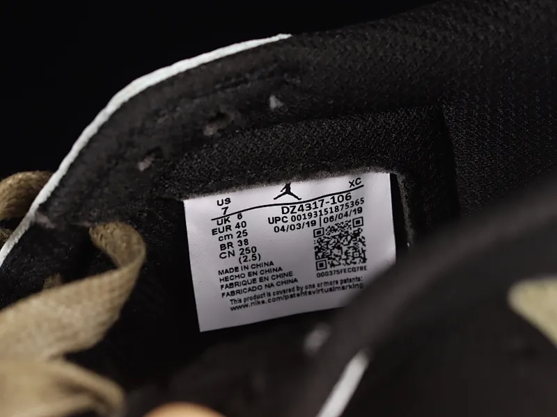 All Categories Air Jordan Jordan Series Basketball Shoes Air Jordan 1 Low Travis Scott x Air Jordan 1 Low OG AJ1 Joe 1 Reverse Overhead Joint Style Casual Sports Basketball Shoes DZ4317-106